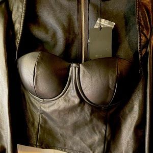 Brand new(revolve) leather like material